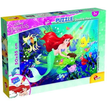 Društvena  igra Puzzle 60pcs  složi i oboji  Mala Sirena 