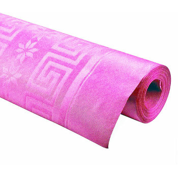 Stolnjak papirni rozi pink  1.2x7m