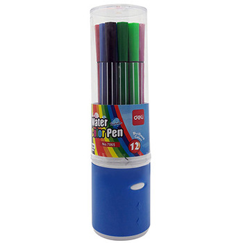 Flomaster Deli 12/1 u tubi mix boja 1-5mm